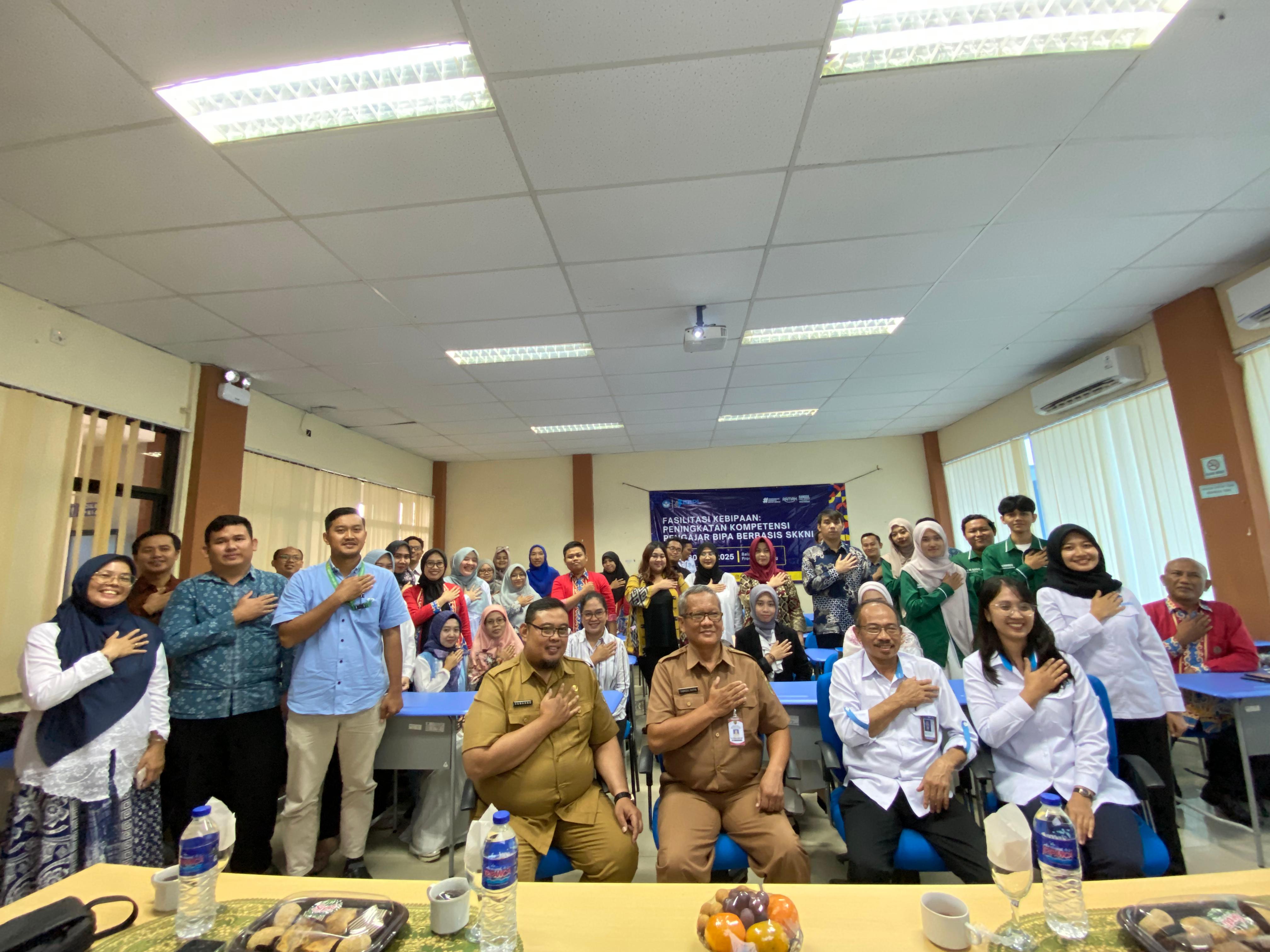 Lembaga Bahasa UM Metro Ikuti Pelatihan Pengajar BIPA Berbasis SKKNI