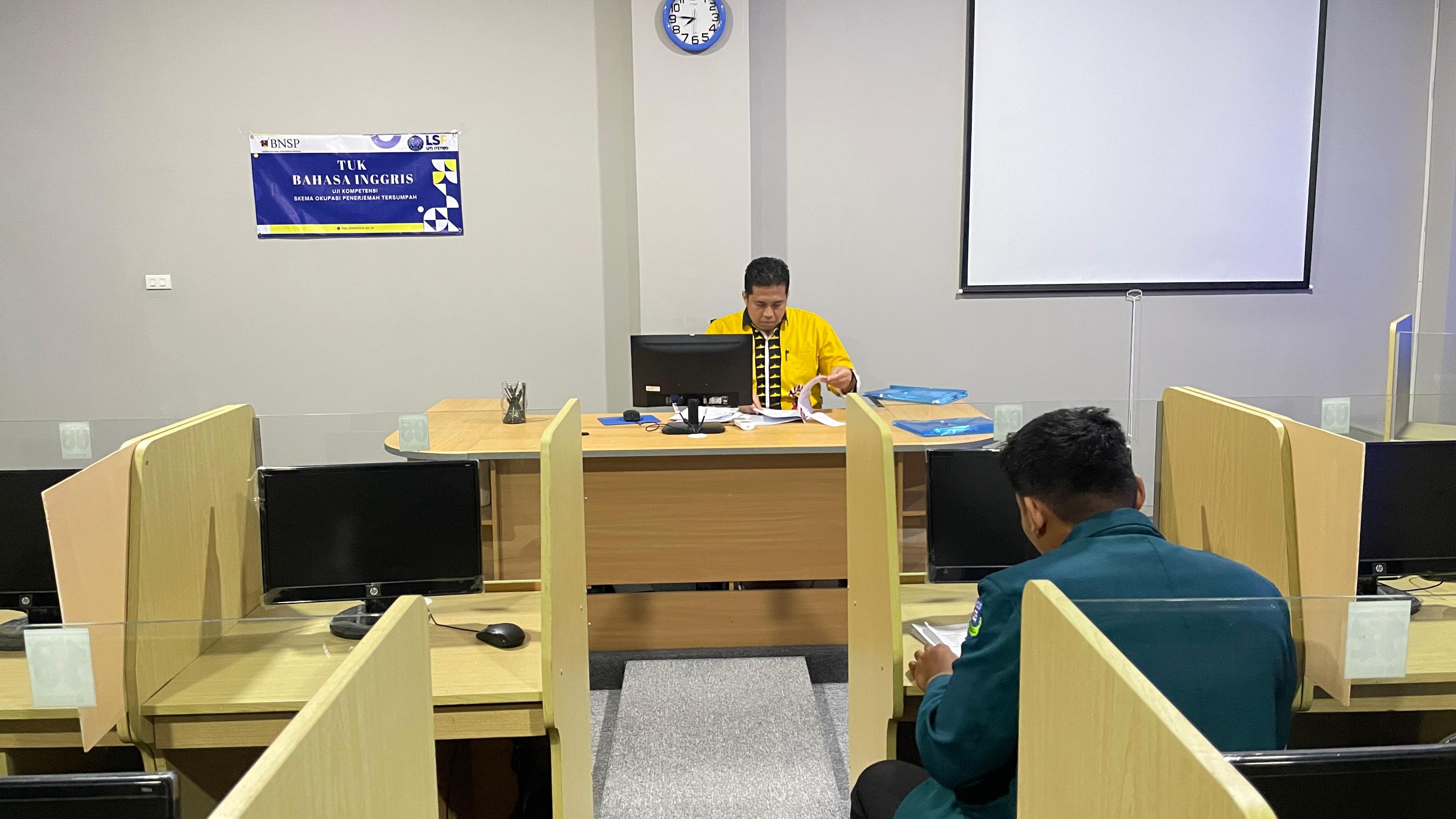 Lembaga Bahasa UM Metro Jadi TUK Uji Kompetensi Skema Penerjemah Tersumpah dan Executive Administrative Assistant